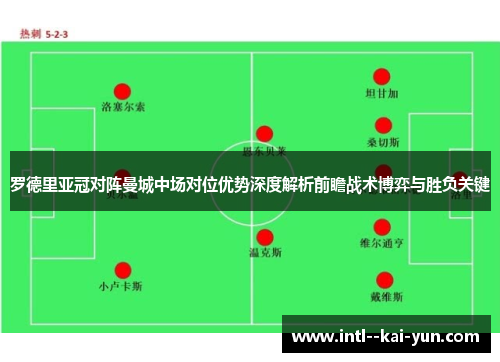 罗德里亚冠对阵曼城中场对位优势深度解析前瞻战术博弈与胜负关键